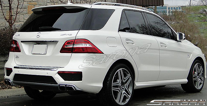 Custom Mercedes ML  SUV/SAV/Crossover Side Skirts (2012 - 2015) - $890.00 (Part #MB-061-SS)